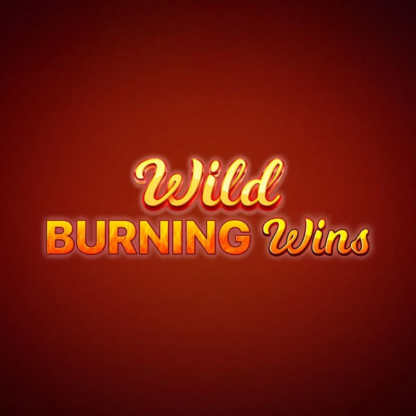 Wild Burning Wins 5 Lines Slot Logo