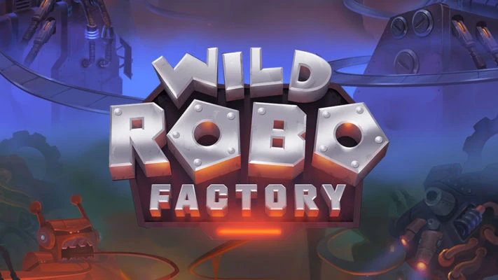 Wild Robo Factory Slot Logo
