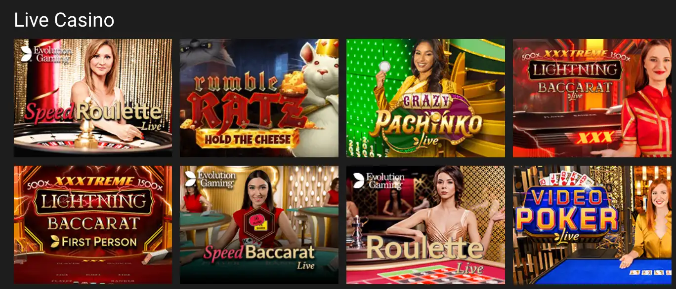 Stake7 Live Casino