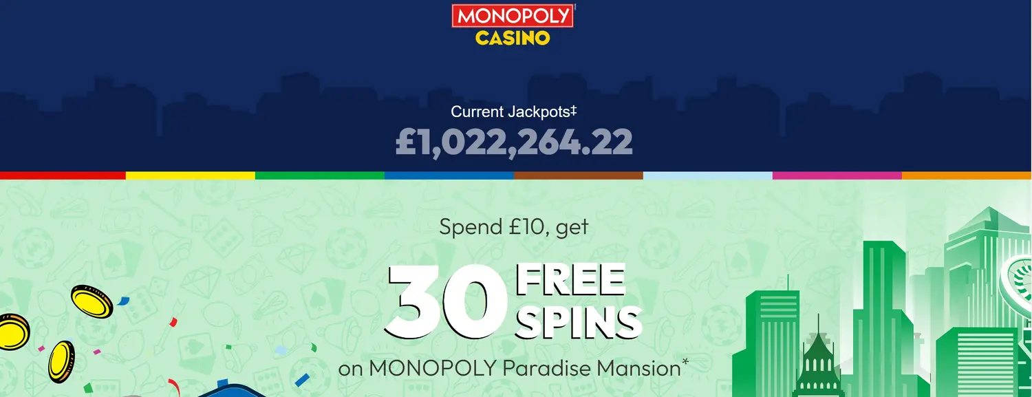 monopoly casino free spins monopoly casino 30 free spins
