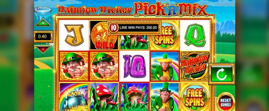 rainbow riches pick and mix