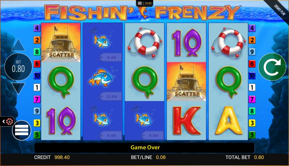 Fishin Frenzy Jackpot King Slot Review