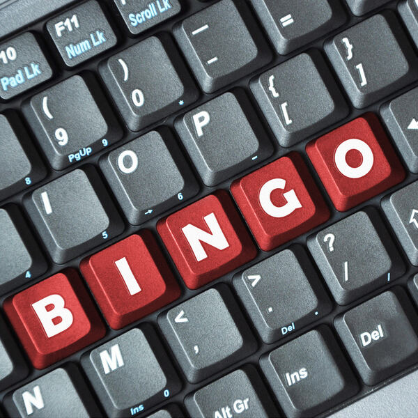 Bingo on keyboard