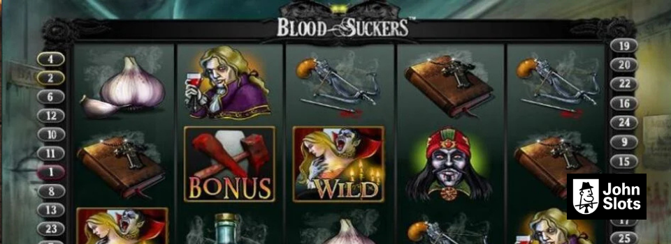 Slot screen for blood suckers