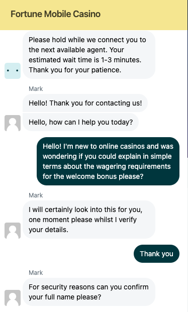 fortune mobile customer support 2