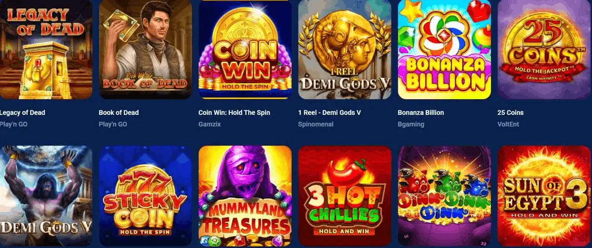 AzurSlot Casino Slots