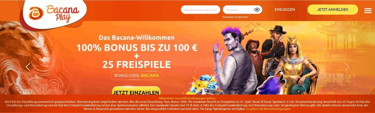 BacanaPlay Bonus