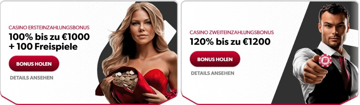 Betista Casino Ersteinzahlungsbonus