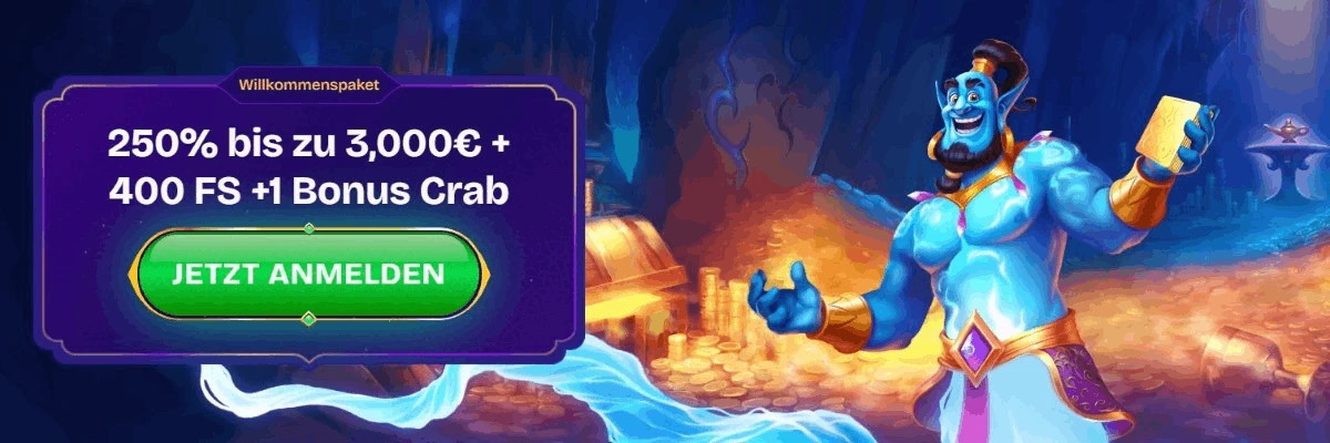 WishWin Casino Willkommenspaket