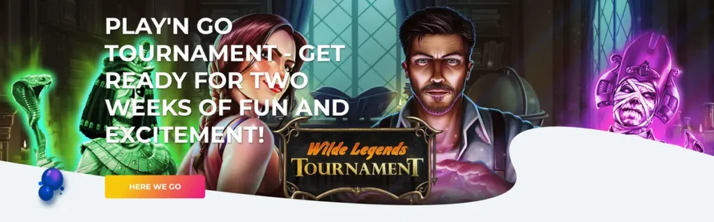 Slots N'Play Wilde Legends Tournament