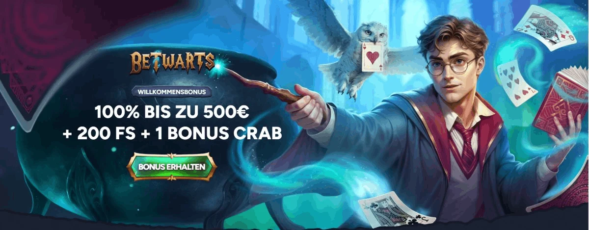 Betwarts Casino Willkommensbonus