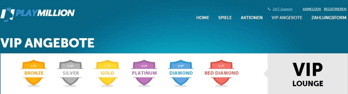 VIP-Lounge bei PlayMillion