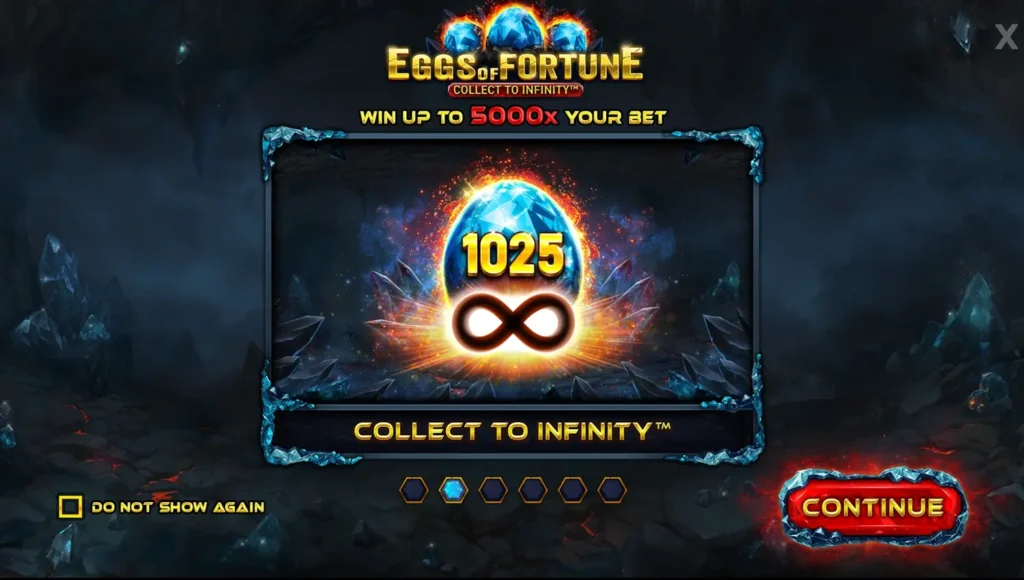 eggs of fortune slot by Wazdan