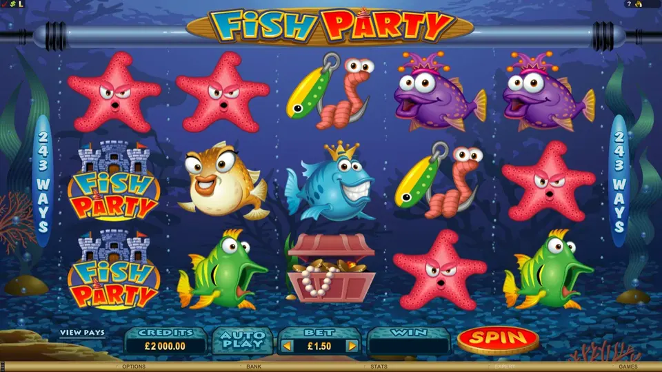 fish party slot