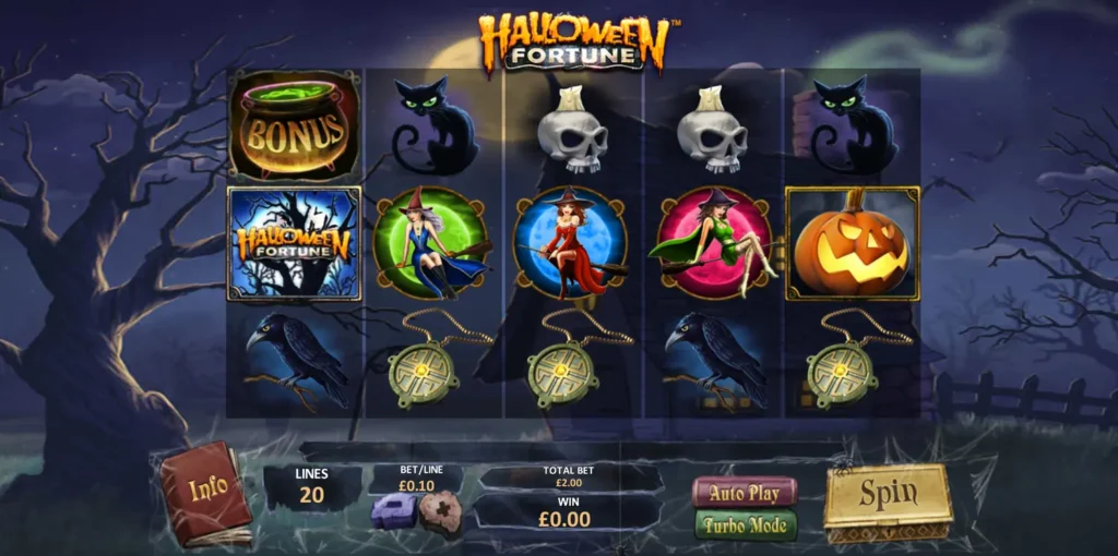halloween fortune by Playtech
