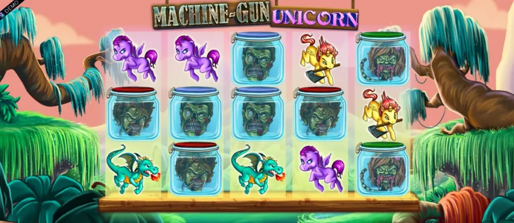 machine gun unicorn slot game