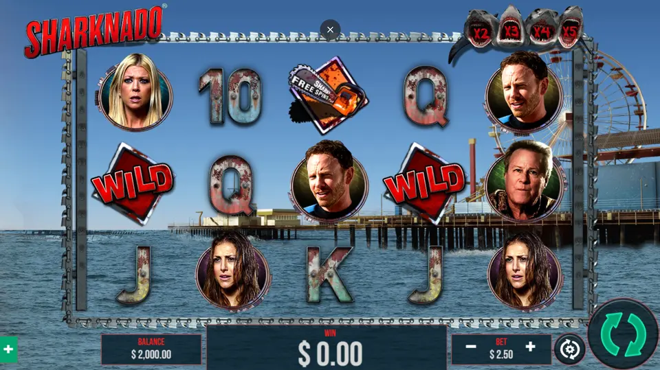 sharknado slot, pariplay
