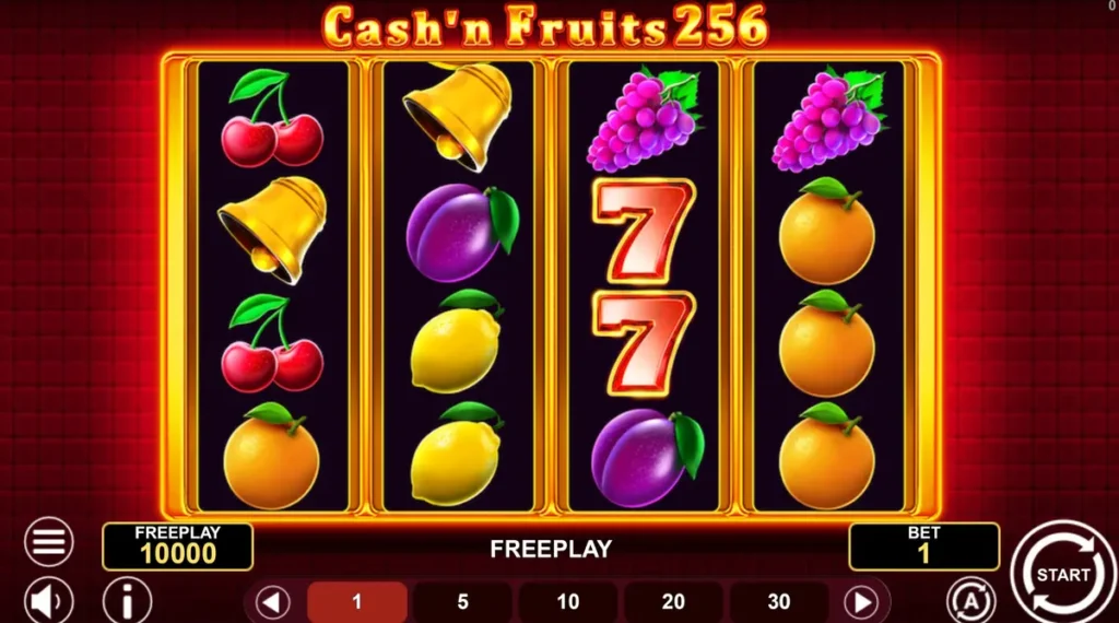 cash and fruits 256