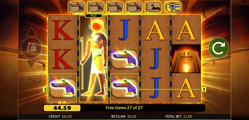 eye of horus gameplay