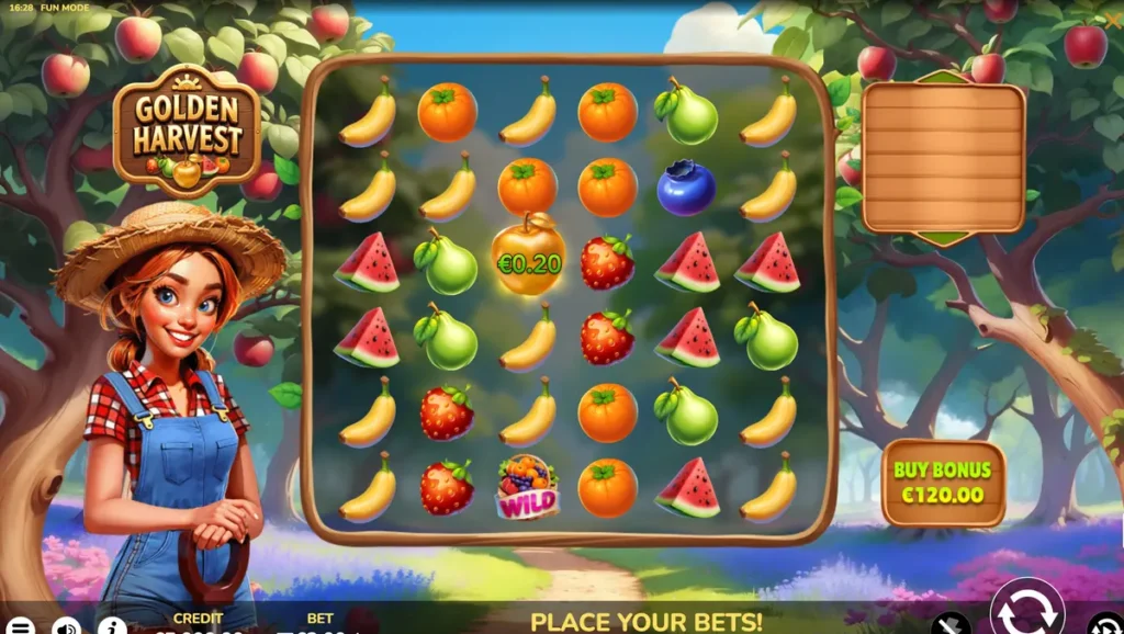 golden harvest slot game