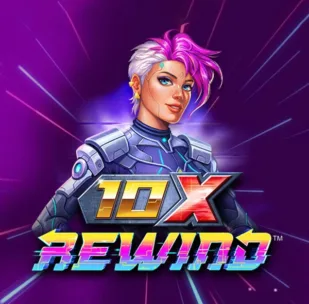 Logo image for 10X Rewind Slot Logo