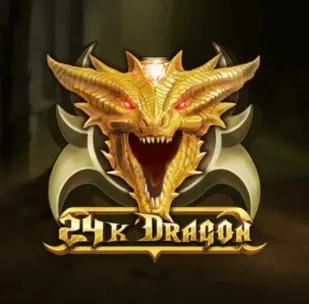 Logo image for 24K Dragon Slot Logo