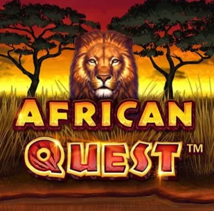 Logo image for African Quest Slot Logo