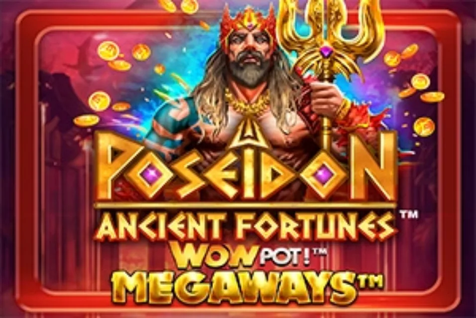Logo image for Ancient fortunes poseidon wowpot megaways