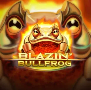 Logo image for Blazin Bullfrog Slot Logo