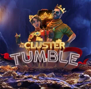 Logo image for Cluster Tumble Slot Logo