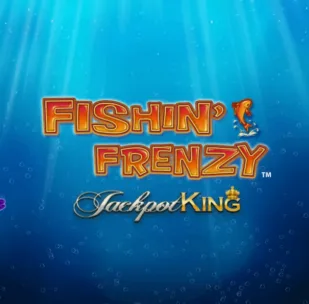 Image for Fishin Frenzy Jackpot King Slot Logo