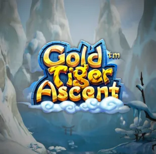 Logo image for Gold Tiger Ascent Slot Logo