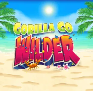 Logo image for Gorilla Go Wilder Slot Logo