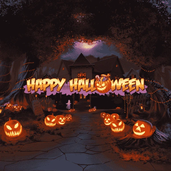 Logo image for Happy Halloween Spelautomat Logo