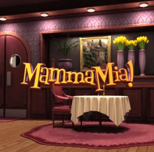 Logo image for Mamma Mia Slot Logo