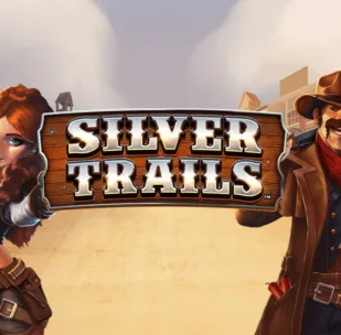 Logo image for Silver Trails Slot Logo