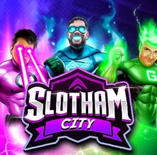 Logo image for Slotham City Slot Logo