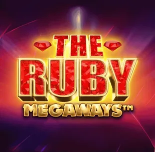 Logo image for The Ruby Megaways Slot Logo
